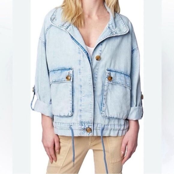 BIANKNYC Oversized Denim Jacket(Size XSmall) - Picture 3 of 7